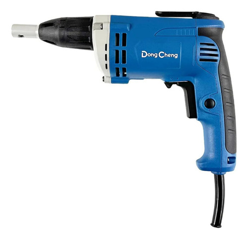 Atornillador Industrial DongCheng DPL6 710W 127V para Tablaroca y Metal, Ajuste de Profundidad y Velocidad Variable, Ideal para Construcción y Renovación, Incluye Puntas y Escobillas.