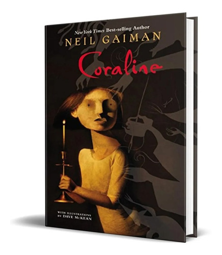 Coraline, De Neil Gaiman., Vol. Único. Editorial Harpercollins, Tapa Dura En Inglés, 2002