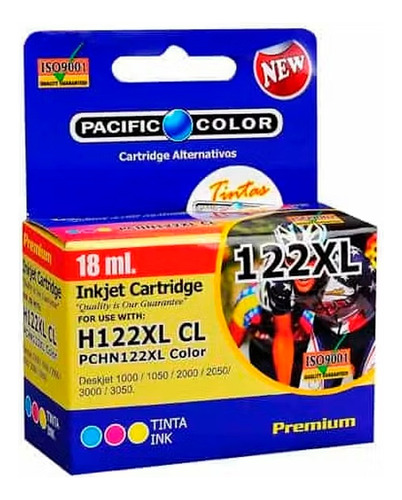 Cartucho Impresora Tinta Color 122xl Cl 18ml Premium 1050