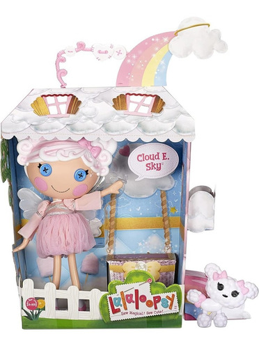 Muñeca Lalaloopsy Cloud E. Sky Con Caniche 33 Cm