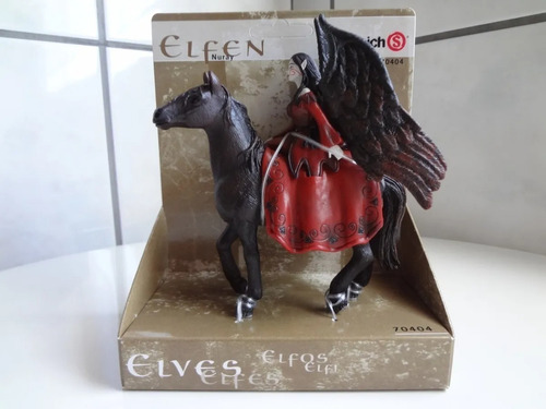 Schleich Elfos y hadas Nuray Hada con caballo 70404
