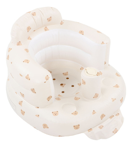 Asiento Inflable For Bebé Asiento De Baño Infantil Plegable