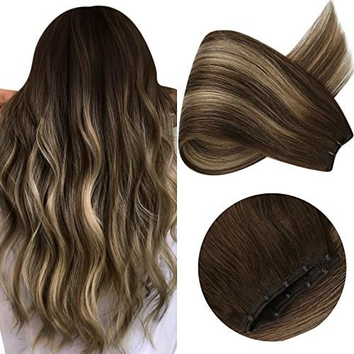 Sunny Micro Collar Extensiones De Pelo Ombre Sedoso Yb18i