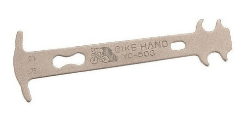 Imagen 2 de 2 de Herramienta Medidor Desgaste Cadena Bici Bike Hand Yc-503