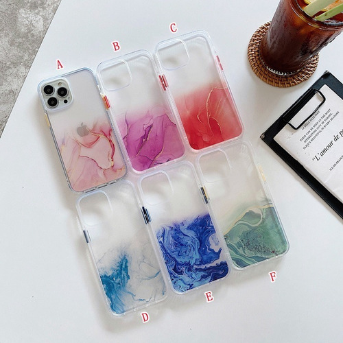 Imagen 3 de 3 de Funda Para iPhone Marble Todos Los Modelos