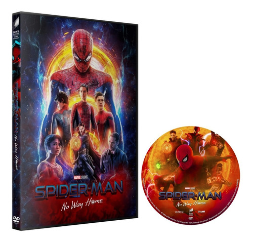 Spiderman  No Way Home - Dvd Latino/ingles Subt Esp