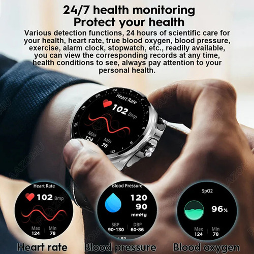 Reloj Inteligente Gt66 2 En 1 Tws Bluetooth Para Xiaomi Ios