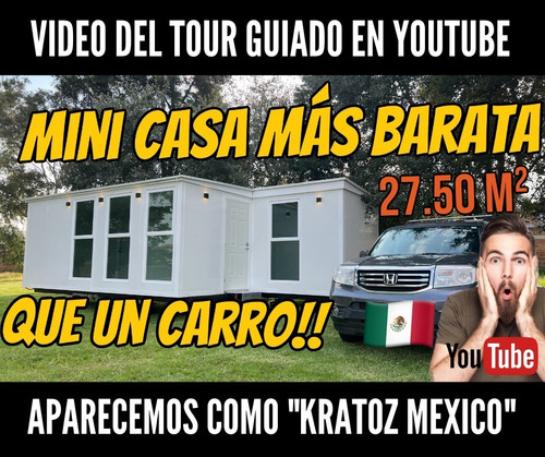 Imagen 2 de 15 de Casa Prefabricada, Tiny House, Casas Prefabricadas