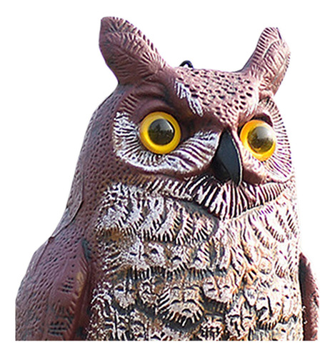 Estatua De Señuelo De Búho De Diseño, Espantapájaros De