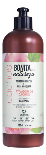 Ativador De Cachos 2abc Bonita Por Natureza Vegano 500ml