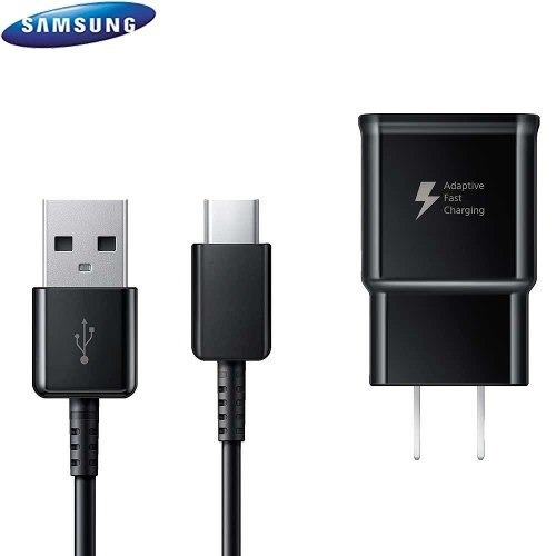 Cargador Samsung EP-TA20JBEUGUS de pared con cable carga rápida