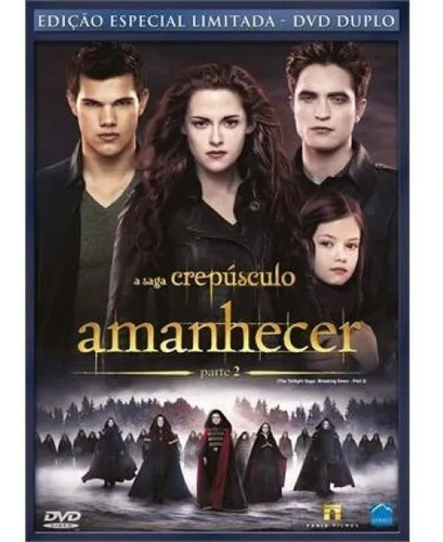 Dvd A Saga Crepúsculo Amanhecer Parte 1 E 2 - Duplo Lacrado