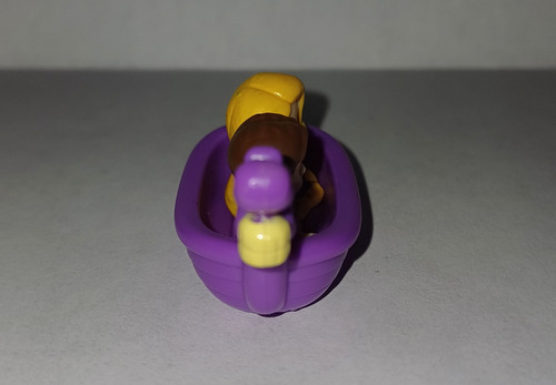 Mini Figura Squinkies Tangled Rapunzel Flynn Rider (Usado)