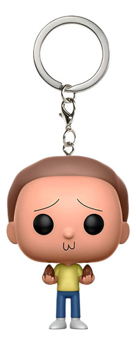 Funko Pop Llavero Rick And Morty Morty (Usado)