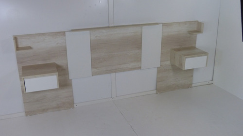 Imagen 8 de 9 de Respaldo Sommier Cama Mesas De Luz 140 A 200 Cm 3006 A24