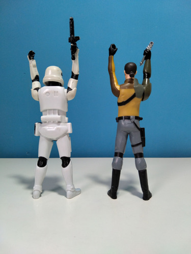 Muñecos Stormtropper & Kannan Jarrus Star Wars (hasbro) (Usado)