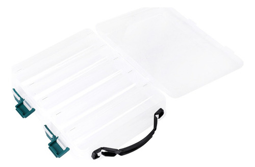 10ranuras Caja Cebos Pesca Doble Cara Estuche Porta Señuelos