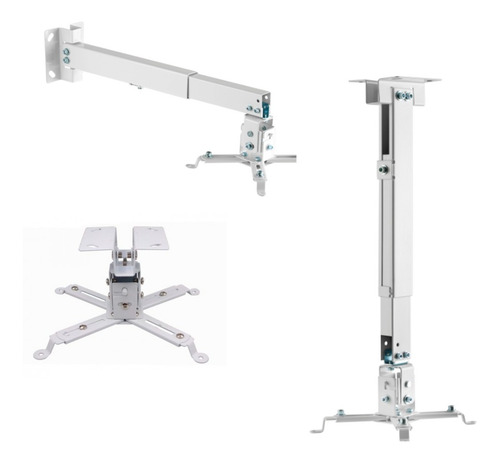 Imagen 3 de 10 de Soporte Proyector Techo Pared Extensible Regulable