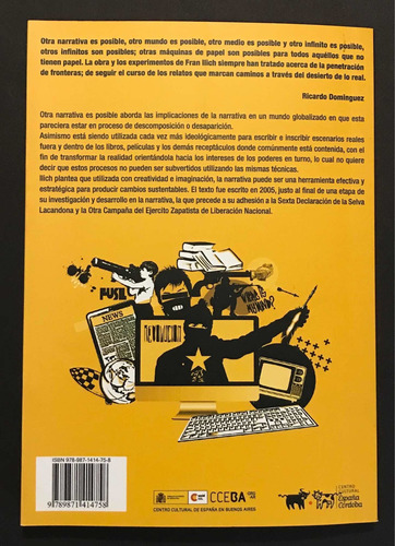 Otra Narrativa Es Posible De Fran Ilich (Usado)