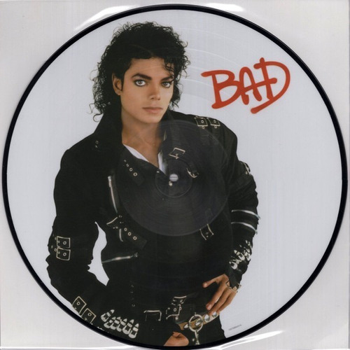 Michael Jackson Bad Disco Vinil Lp Picture Disc Europeo Nuvo