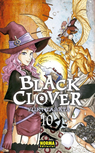 Black Clover 10: Black Clover 10, De Yuuki Tabata. Serie Black Clover Editorial Norma Comics, Tapa Blanda En Español, 2019