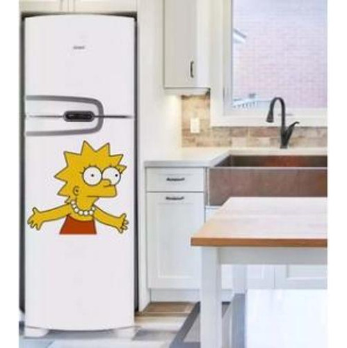 Adesivo De Geladeira Lisa Simpson Mod01