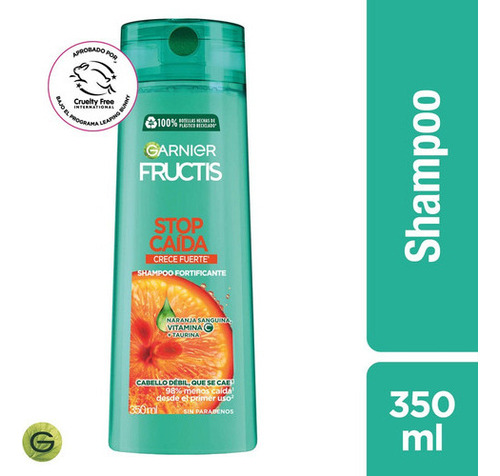  Shampoo Stop Caída Crece Fuerte Fructis