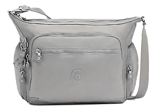 Bolsa Kipling Gabbie S Grey Gris Cor Cinza