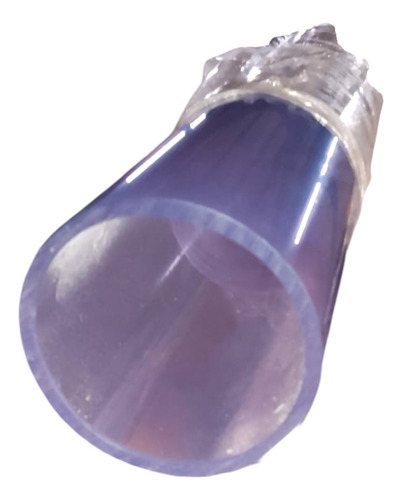 Tubo Transparente 2'' X 3 Mts Pvc Hidraulico Cedula 80