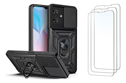 Funda Para Moto G84 Con Protección Antideslizante Y Lente An