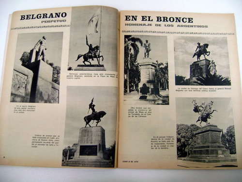 Billiken 2630 Jun 1970 Poster Belgrano Topo Gigio Ok Boedo (Usado)
