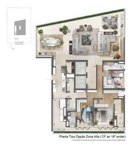 Apartamento À Venda No Bairro Jardim Paulista - São Paulo/sp - O-4229-11278