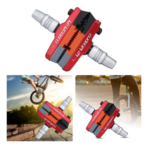 2x Bloques De Freno De Bicicleta Duraderos Yo Rojo Yo Rojo