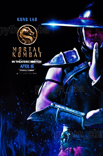 Pósters Película Mortal Kombat - 2021 - 42x30cm..