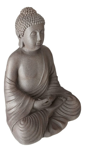 Estatua De Buda 20 Alto Gris