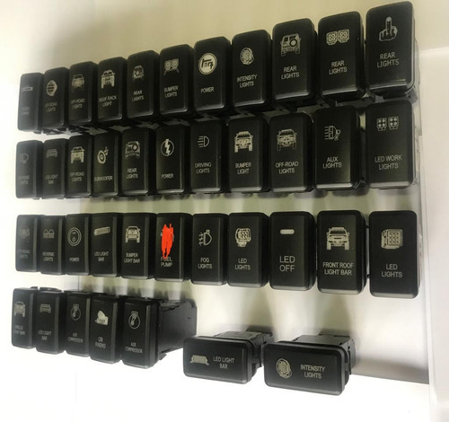 Switch Interruptor Luces Barras Led Toyota Kavak Fortuner 4r