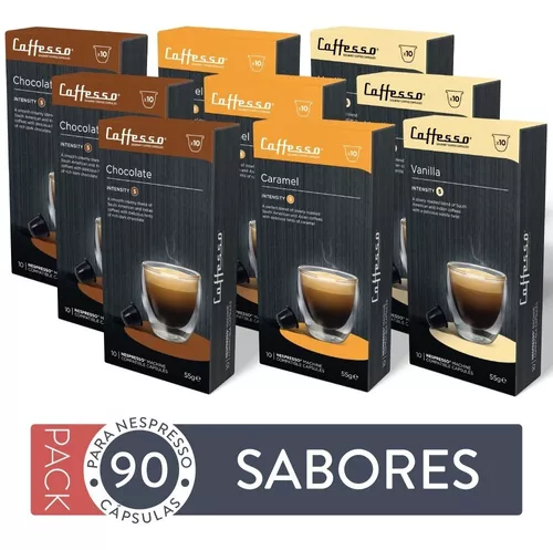 Caffesso Chocolate cápsulas compatibles Nespresso®