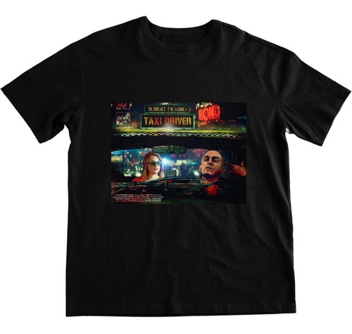 Polera Hombre Algodon Premium Taxi Driver Robert De Niro 34