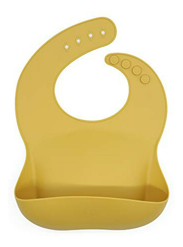 Baberos Para Bebé The Happy Stork Silicone Baby Bibs With Fo