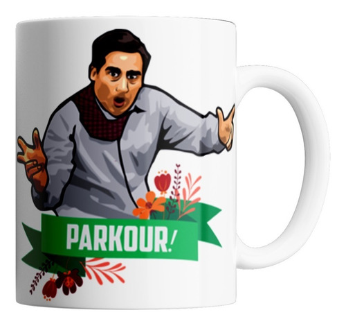 Taza De Cerámica - The Office (parkour!)