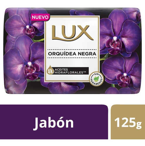 Jabon Con Glicerica Lux Orquidea Negra X 125 G