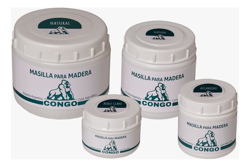 Masilla O Enduido Para Madera Tapar Agujeros 90 G Pack X 24