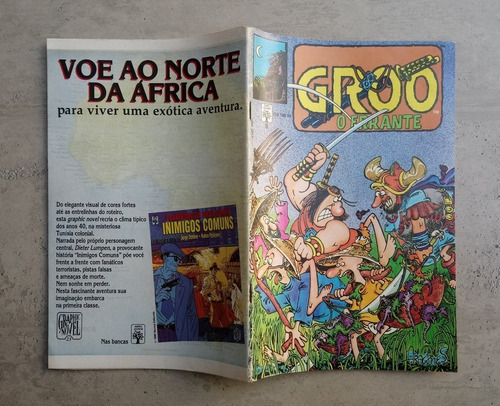 Hq Groo O Errante N° 8 - Dezembro 1990 - Editora Abril (Usado)