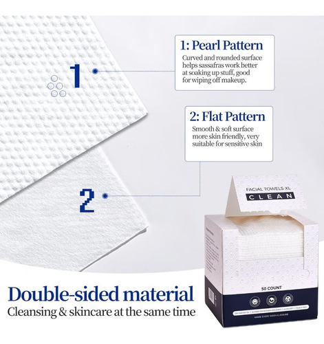 . Toalhas Faciais Descartáveis De Viscose Roxa,