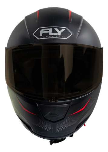 Casco Moto Integral Fly F9 Range Visor Simple
