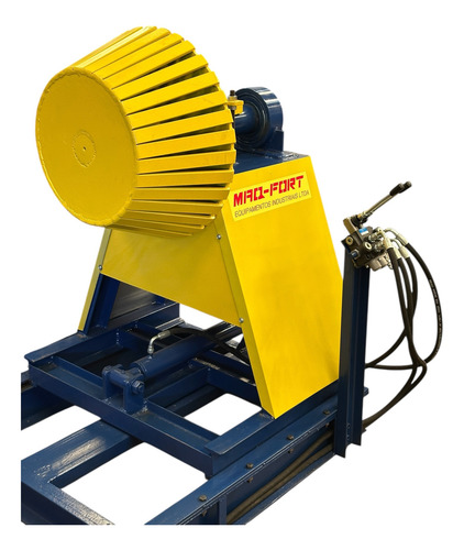 Desbobinador Duplo Para Bobinas De Aço Cap 12 Ton