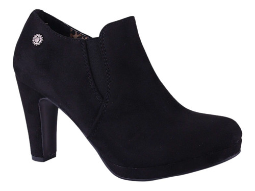 Botin Chalada Mujer Plataform-8 Negro Casual