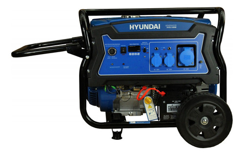 Generador Hyundai Gasolina 7,5/8,3kva P/electrica Abierto