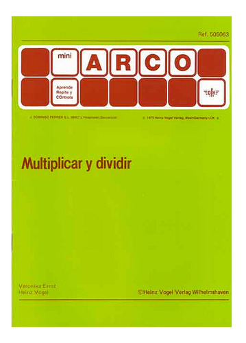 Multiplicar Y Dividir - Mini Arco