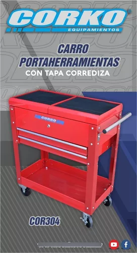 CARRO PORTAHERRAMIENTAS CON 5 CAJONES – CORKO